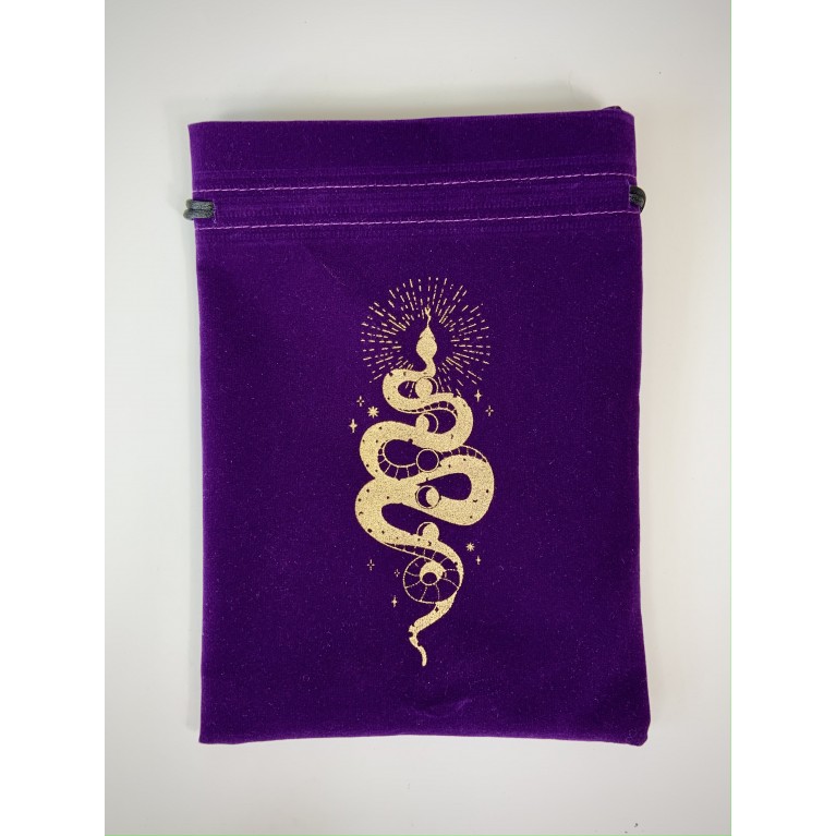 Вельветовые мешочки для карт  «Созвездие Змеи»