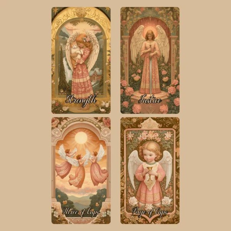 Angelic Bloom Tarot / Таро Ангельского Цветения