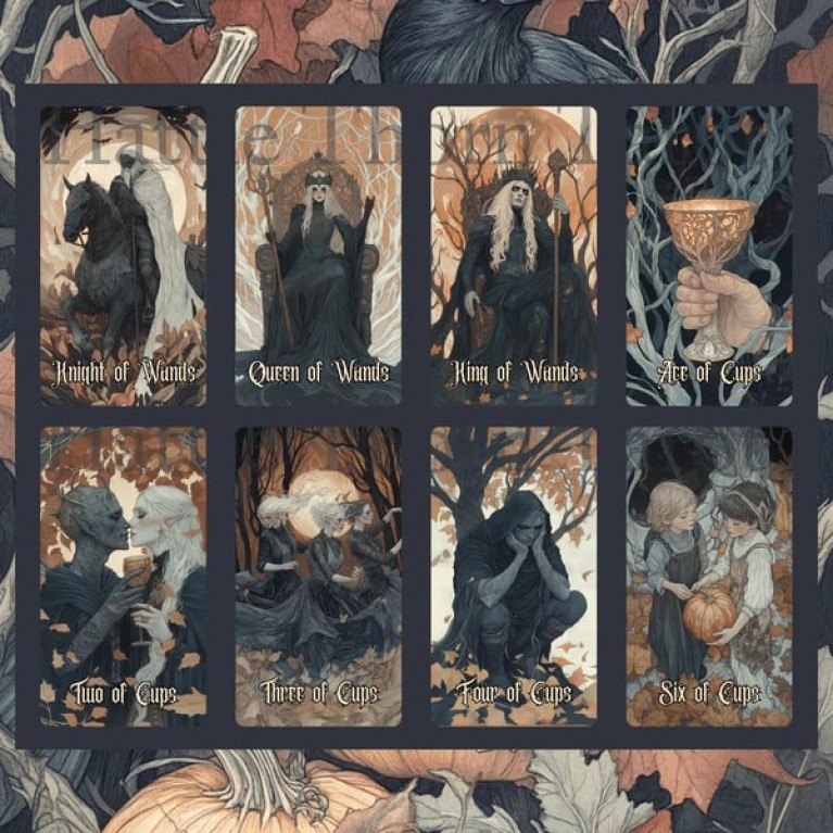 Hallowmere Tarot / Таро Хэллоуина