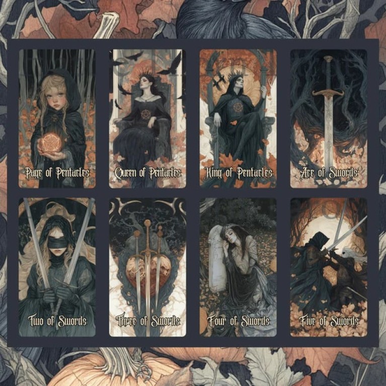 Hallowmere Tarot / Таро Хэллоуина