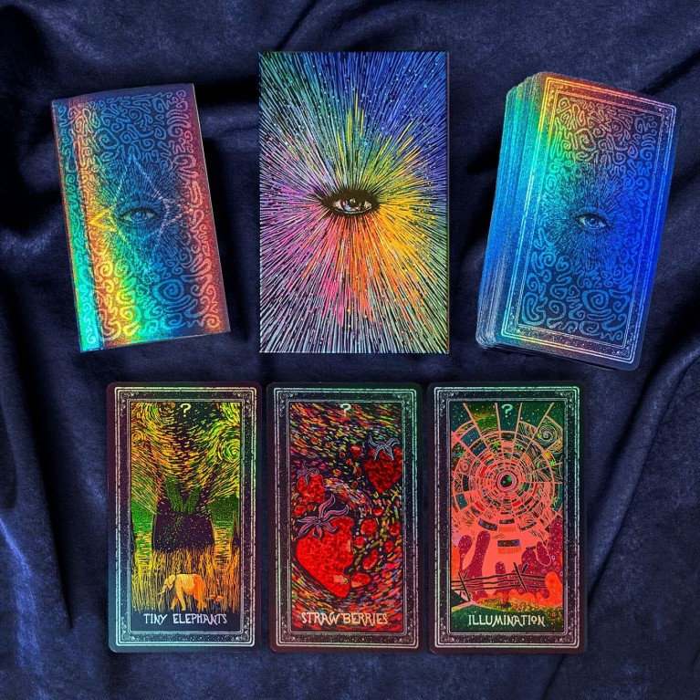 Таро Призмы Иллюминированных Видений (Юбилейное 10-е издание) / The Illuminated Prisma Visions Tarot (10th Anniversary Edition)