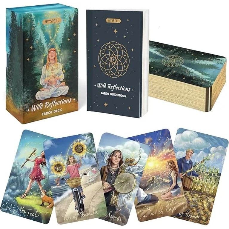 Таро Диких Отражений Уиспелл / Wyspell Wild Reflections Tarot Cards: Nature-Inspired Cards