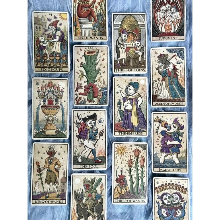 Таро Триумф Луны Иллюстрации Пипса / Trionfi Della Luna (Illustrated Pips Edition) Таро Триумф Луны Иллюстрации Пипса / Trionfi Della Luna (Illustrated Pips Edition)