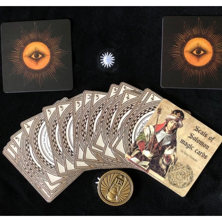 Магические карты Печати Соломона (Ключ царя Соломона)/Seals of Solomon Magic Cards (Key of Solomon the King)