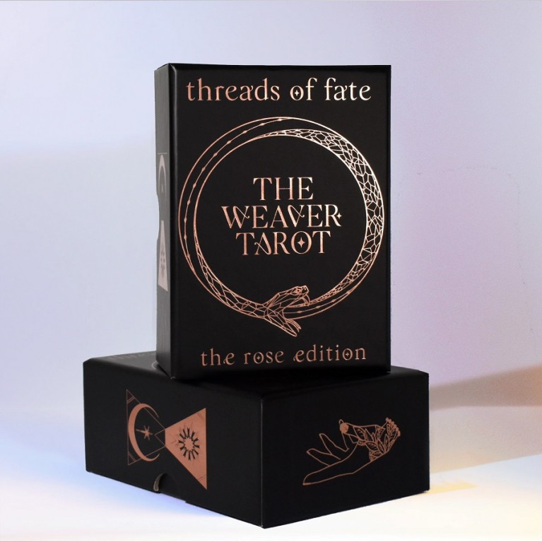 Таро Ткача (Издание Розовое Золото) / The Weaver Tarot (Rose Gold Edition)