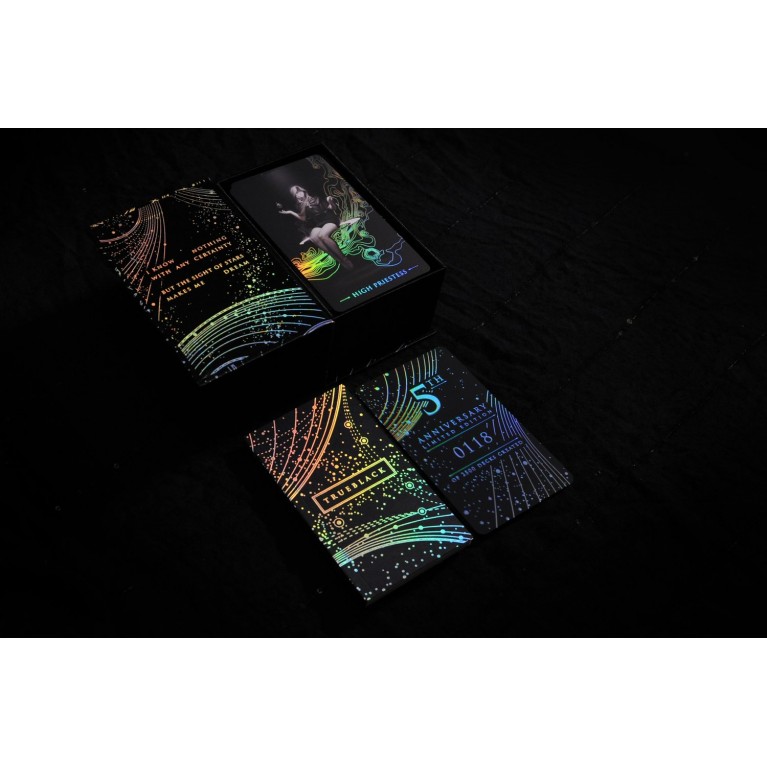 Истинное Черное Таро с голограммой ограниченным тиражом / True Black Tarot: Hologram Limited Edition